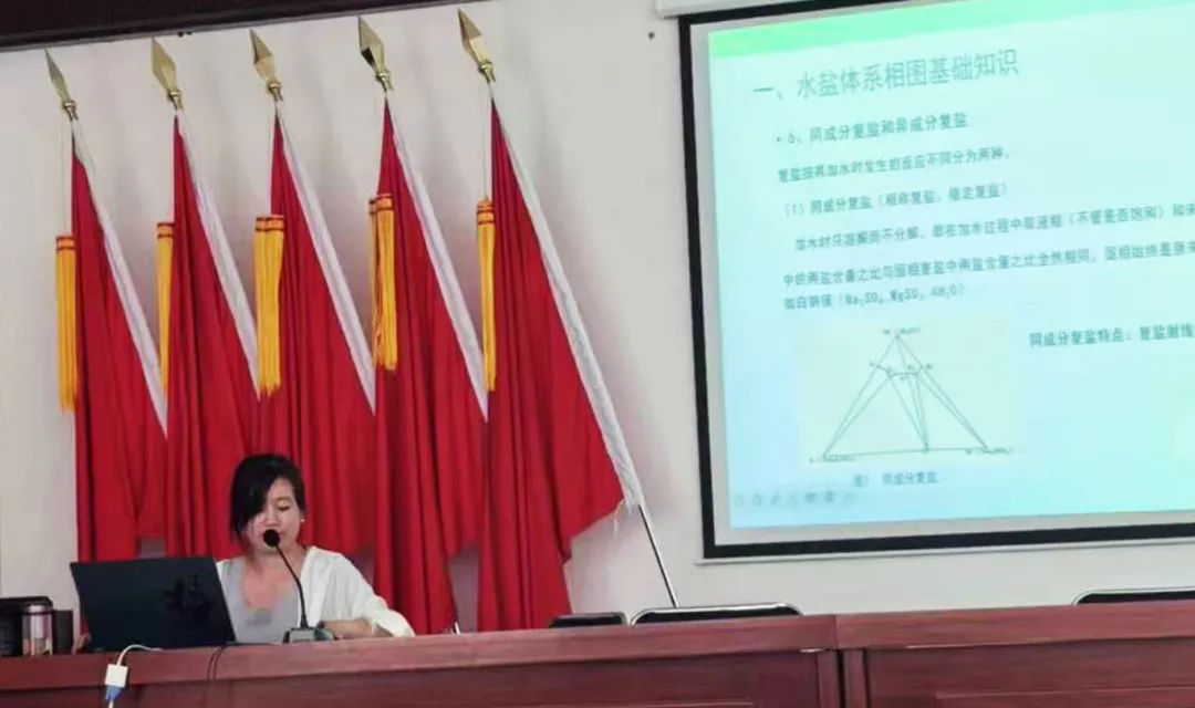 公司開(kāi)展水鹽體系相圖理論基礎(chǔ)及應(yīng)用培訓(xùn)